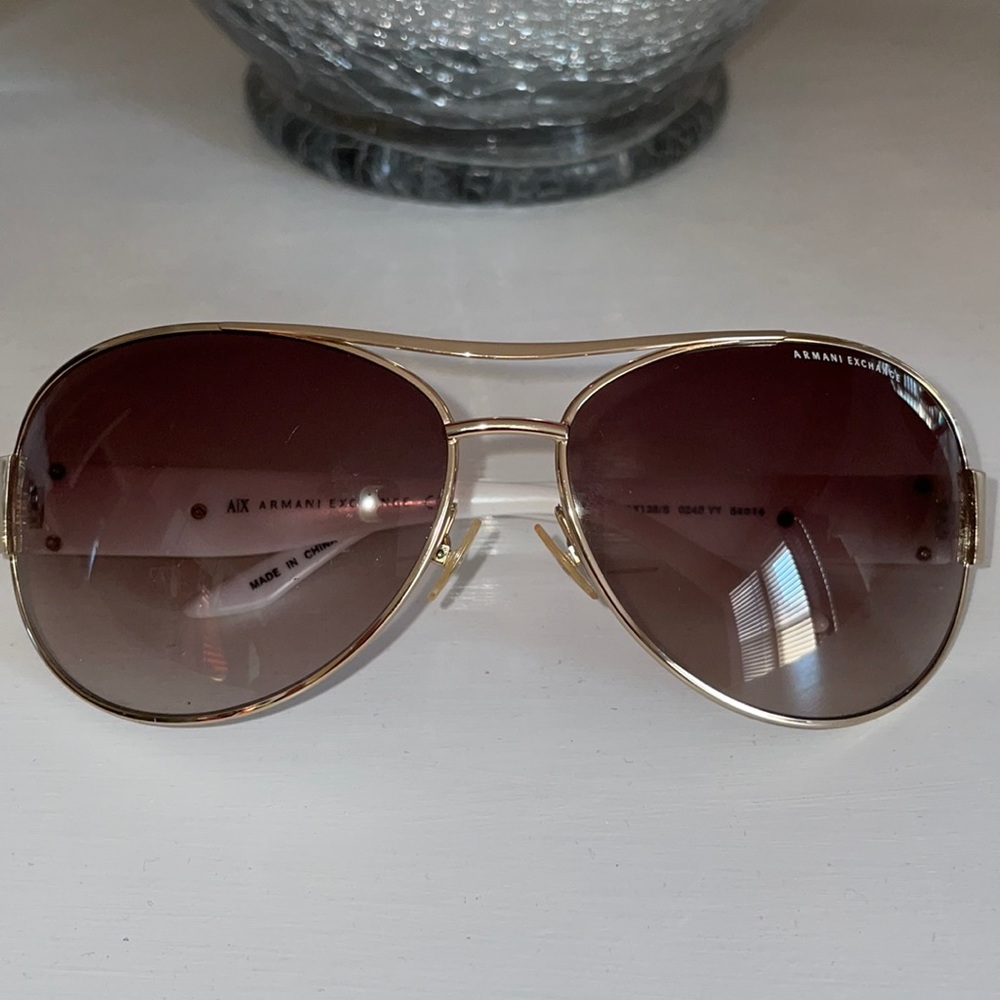 Armani Exchange Aviator Sunglasses